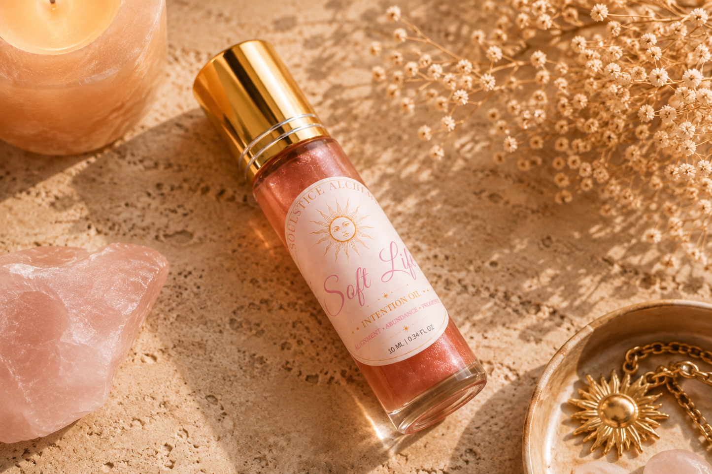 Soft Life | Crystal Infused Botanical Rollerball
