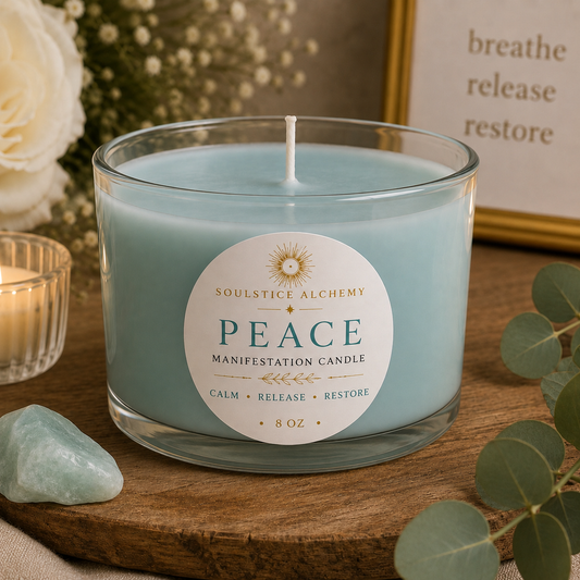 Peace | Manifestation Candle