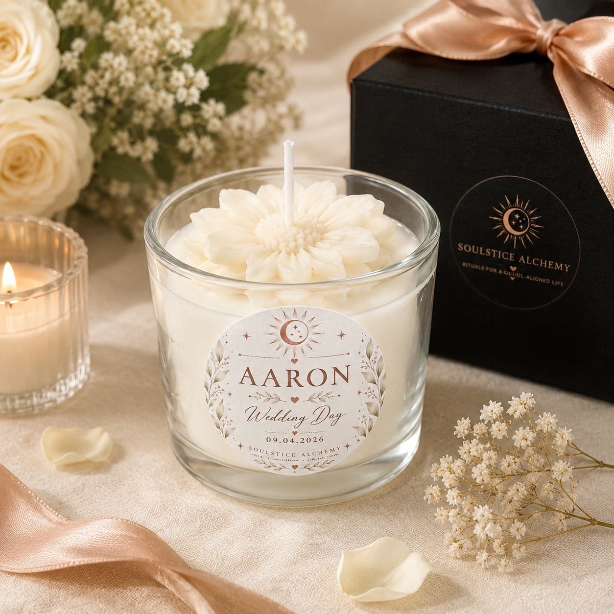 Wedding Intention Gift Box | Personalized Couple's Ritual & Keepsake Set