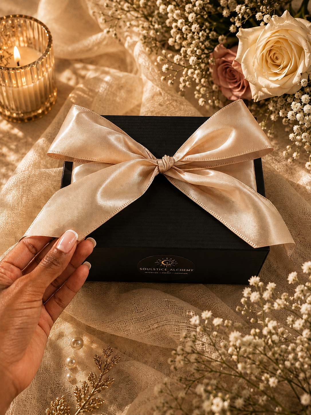 Wedding Intention Gift Box | Personalized Couple's Ritual & Keepsake Set