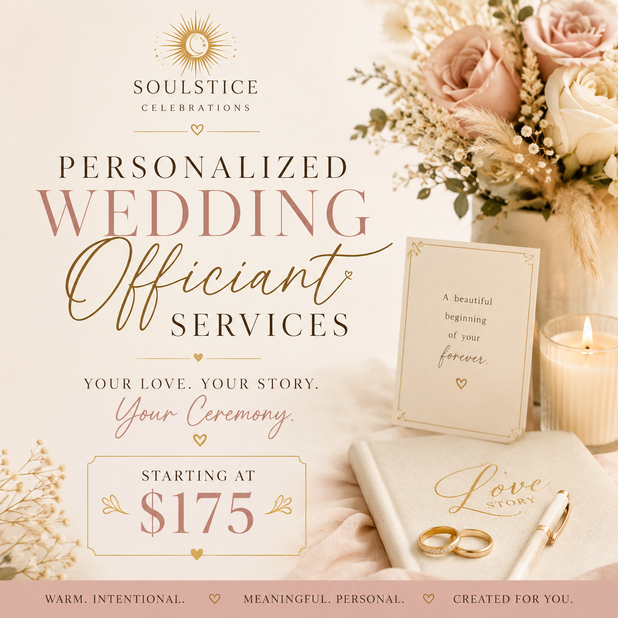 Personalized Wedding Officiant Services | Soulstice Celebrations