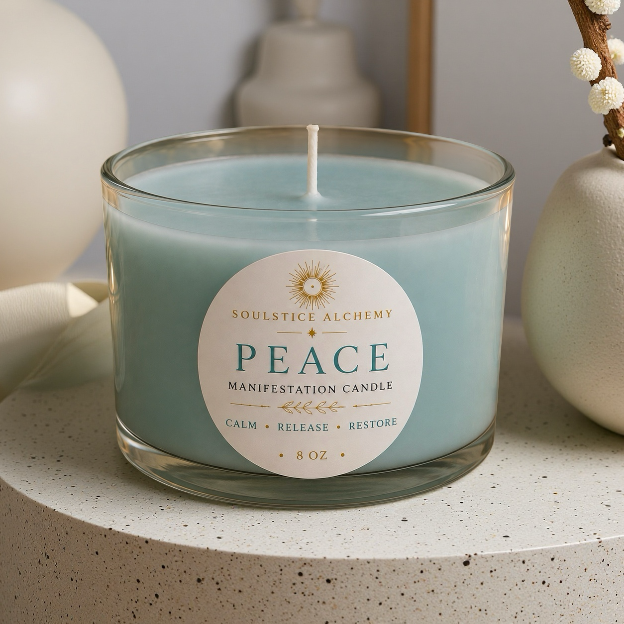 Peace | Manifestation Candle