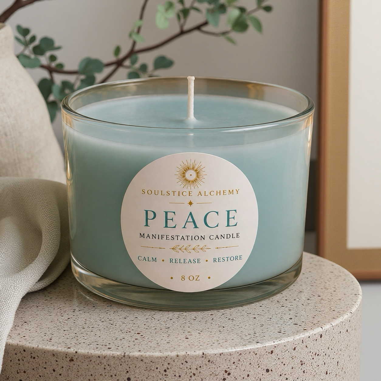Peace | Manifestation Candle