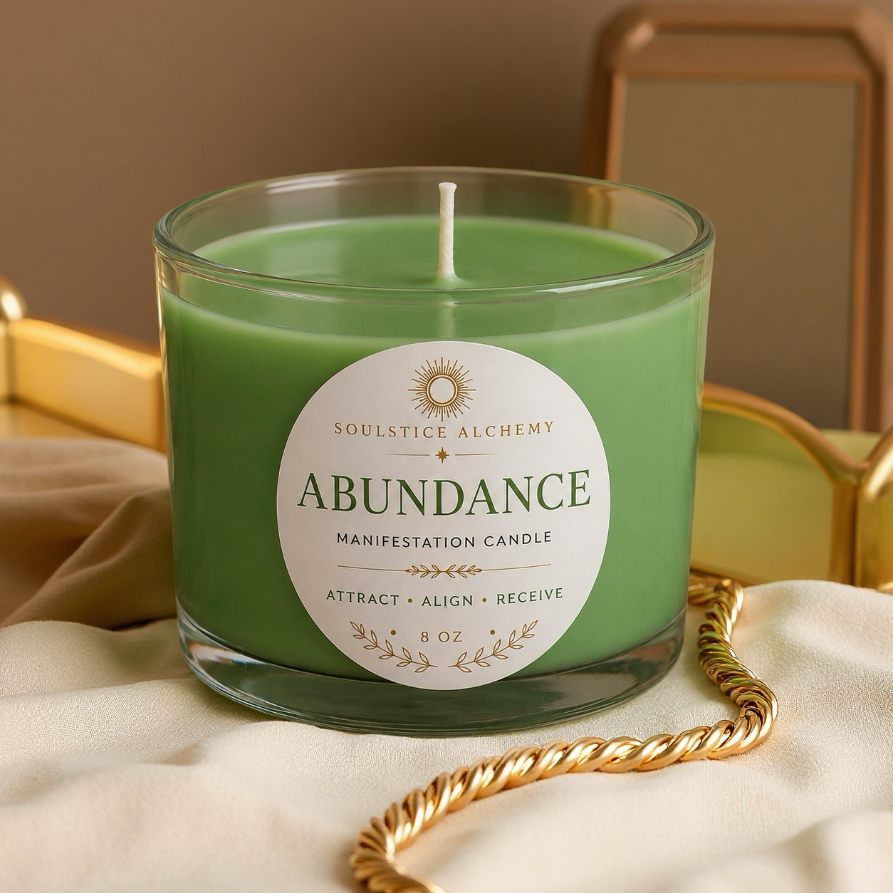Abundance | Manifestation Candle